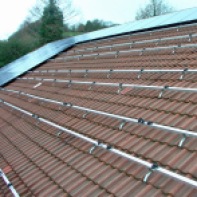 Panels on roof bars